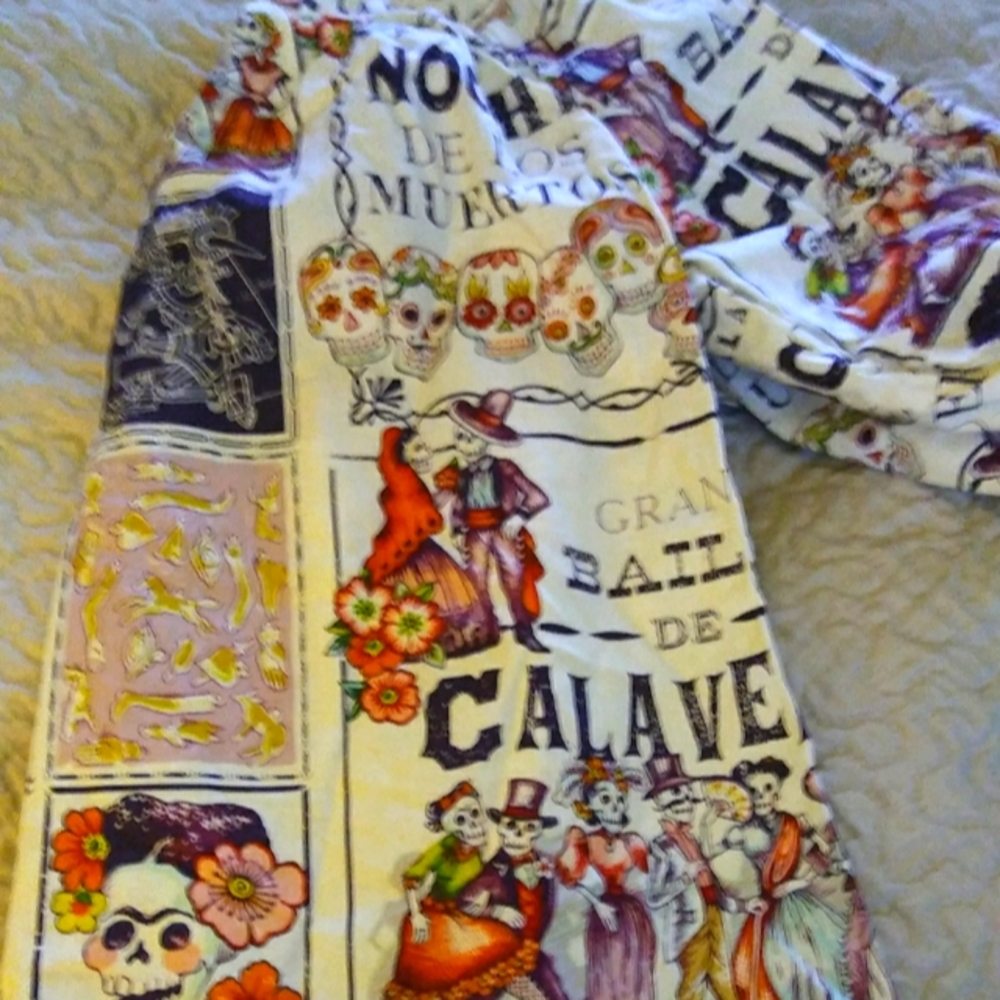 Toddlers Dia De Los Muertos Dress